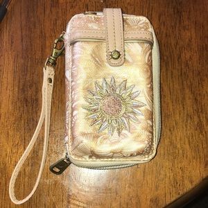 Sakroots cellphone crossbody/clutch